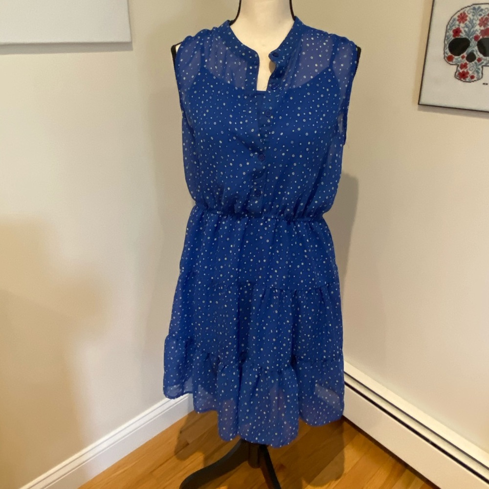 *LAST CHANCE*  Bold Blue - Tiered Skirt (6.27.20)